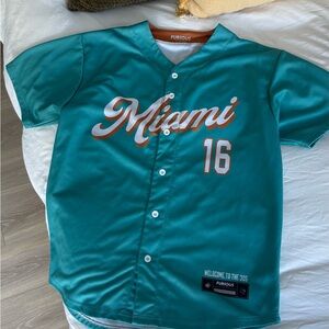 Charles Leclerc Miami Dolphins Jersey